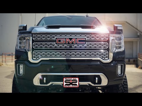 2021 GMC Sierra 2500 HD Denali with 8" CST Lift KMC XD WHeels & 38" Toyo Tires - SoCal SuperTrucks