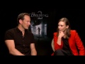 The Conjuring 2: Vera Farmiga & Patrick Wilson Official Movie Interview | ScreenSlam