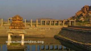 Pushkarani or water tank at Vitthala Bazaar