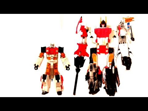 Stop Motion Review 076 - Silverbolt/Superion - Combiner Wars Superion Part 2