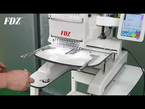 FDZ-Embroidery Machine #11 12-NeedleEmbroideryMachine Platform Installation Flat Embroidery Tutorial