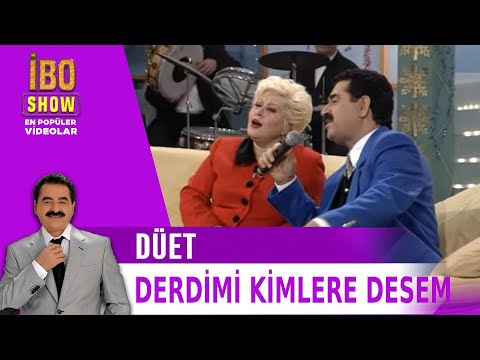 İbrahim Tatlıses & Muazzez abacı - Derdimi Kimlere Desem (1995)