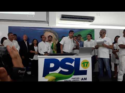 Discurso do Major Fábio Huss, agora oficialmente candidato a Deputado Estadual na Convenção Estadual