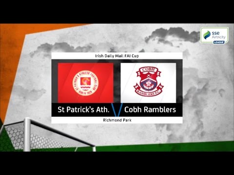 Highlights: St.  Patrick's Athletic v Cobh Ramblers