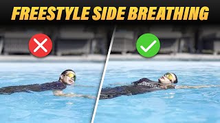 How to Breathe when Swimming Freestyle | Side Breathing Technique