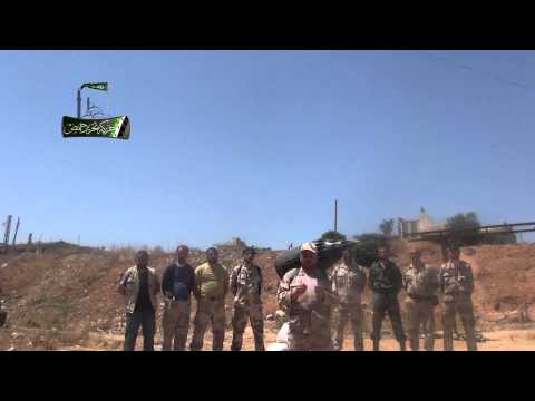 بيان انطلاق عملية مئة وخمسون صاروخ وقذيفة نصرة لدوما والزبداني من قبل حركة تحرير حمص