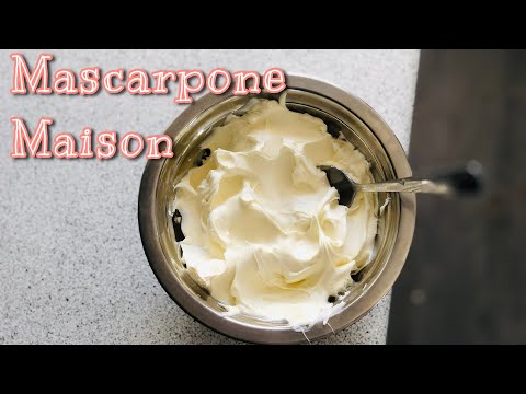 Homemade Mascarpone Cheese
