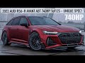 BEAST 2022 AUDI RS6 R ABT 740HP AVANT 1of125 LIMITED EDITION UNIQUE WHEELS AND COLOR IN DETAIL