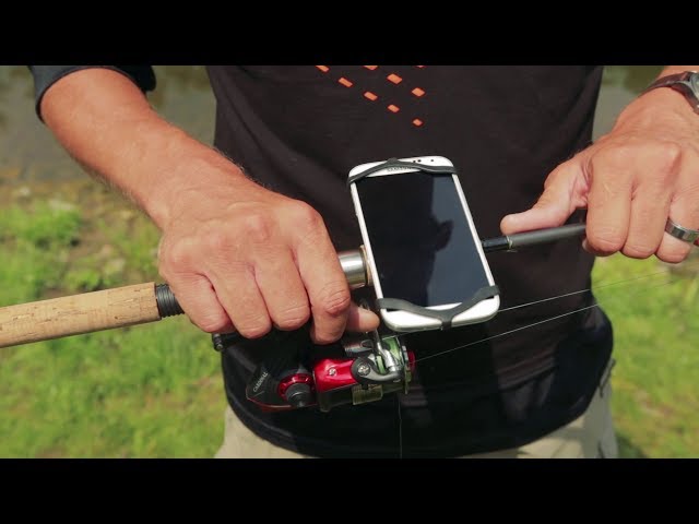 Vidéo teaser pour Deeper Smartphone Mount for Rod - Review and field test
