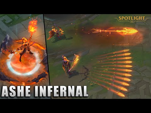 Ashe Infernal - Skin Spotlight PREVIA