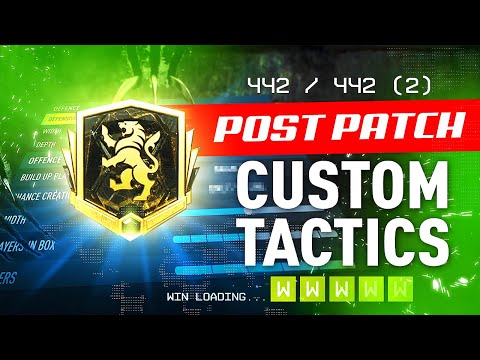My Best RANK 1 / ELITE Custom Tactics *POST PATCH* - 442 / 442 (2) - FIFA 22 Ultimate Team