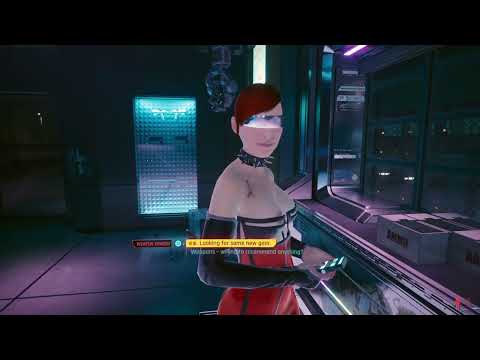 CYBERPUNK 2077. WELLSPRINGS CLOTHING VENDOR