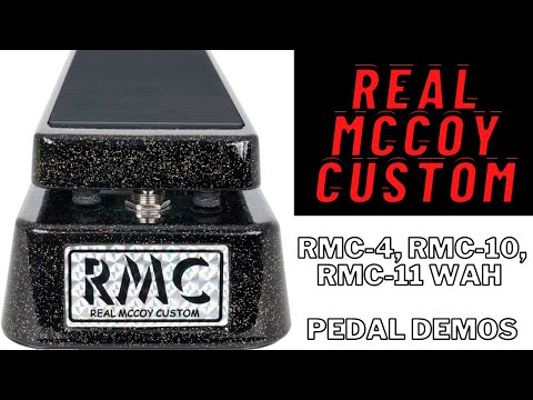 Real McCoy Custom RMC-4 Picture Wah - Orange Sparkle *Video* image 6