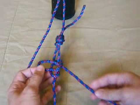 YouTube video about: How to tie knot for hammock?