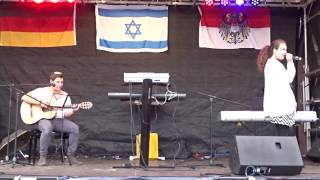 Anton Tsirin&Naomi Bennett Live @Cologne Israel Day – שאריות של החיים (Scraps Of Life/Idan Raichel)