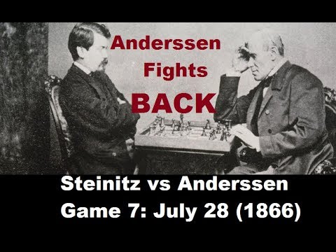 Game 7: Anderssen vs Steinitz - London (1866) #28