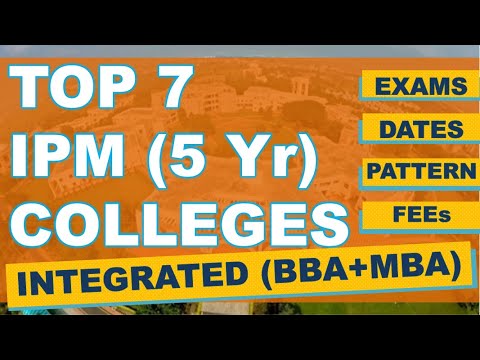Top 7 IPM Colleges of India - Fees, Placements, Eligibility, Exam Pattern | IPM 2021