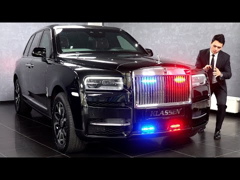 2022 NEW Rolls Royce Cullinan ARMORED | Klassen BUNKER Black FULL Review Interior Exterior