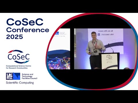 CoSeC Conference 2025: Welcome, Dr Stephen Longshaw, CoSeC Director