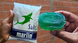 I WAS DYING AND DIDN'T KNOW IT: Just mix SALT and SOAP, did you know that? It's going to become a...
