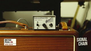 Video thumbnail for Dallas Rangemaster: British Pedal Co. Replica by Brett Kingman