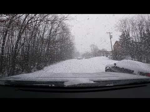 2022 First Big Snow - Driving Around
