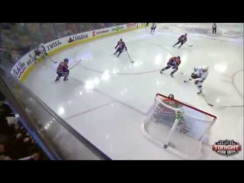 Anze Kopitar goal. Los Angeles Kings vs Edmonton Oilers 4/10/2014