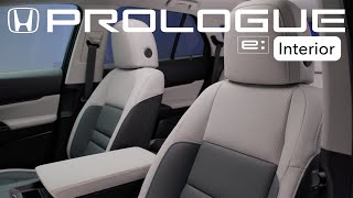 Honda 2024 Prologue Walkaround: Interior