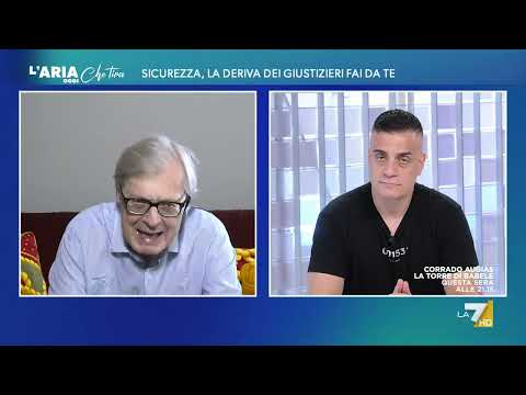 Vittorio Sgarbi sul Cicalone: "Ognuno di noi desidera essere protetto, lui interpreta un ...