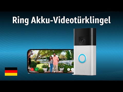 Video Doorbell Ring Akku-Videotürklingel | TEST | Deutsch
