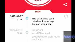 Sebuah Cerita Kurir (A Courier Man Story)