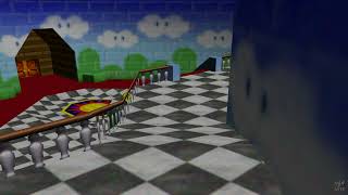 pov: You Stay the Night inside Peach's Castle in Mario 64 and it's Raining Outside
