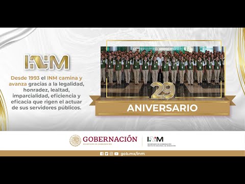Escudo Inm 29 Años de servir a México | Instituto Nacional de Migración | Gobierno ...