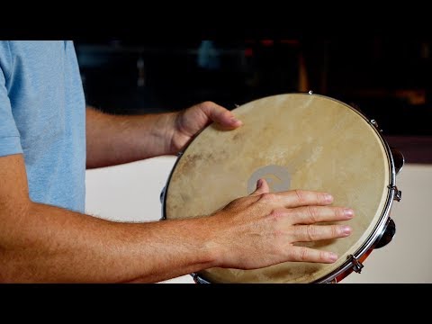 MEINL Percussion 12" Traditional Wood Pandeiro - PA12CN M