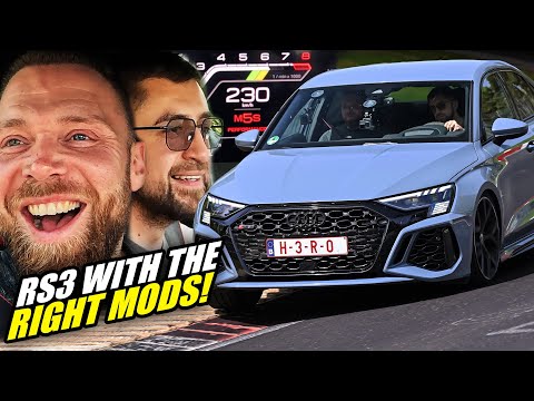 No Audisteer?! THE BEST Audi RS3 8Y I've Driven! // Nürburgring