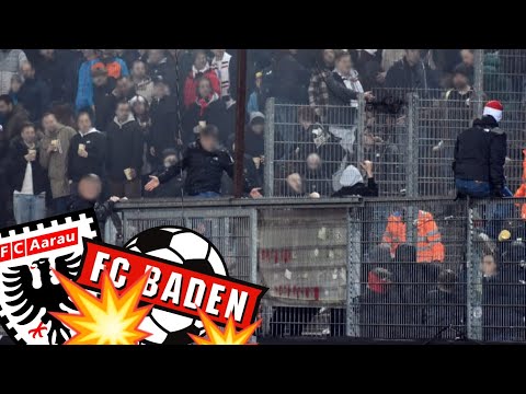 AARGAUER DERBY, BÖLLER WURF, PYROSHOWS UND BADENER CHOREO