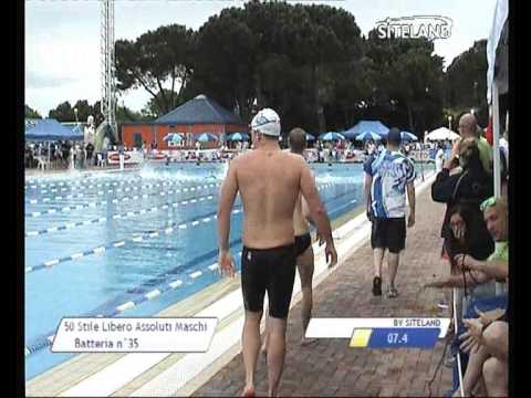 Serie 6 dei 50 Stile Libero  Assoluti Maschi Master - 13 Memorial Andrea Bettiol