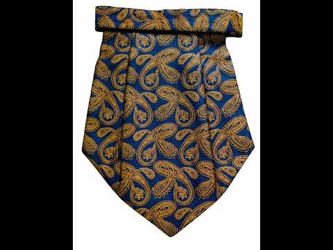 Cravat neckties paisley, self designed, solids and checkered...