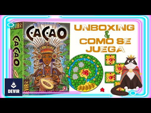 Unboxing CACAO + ¿Cómo se juega? * DEVIR * ESPAÑOL *