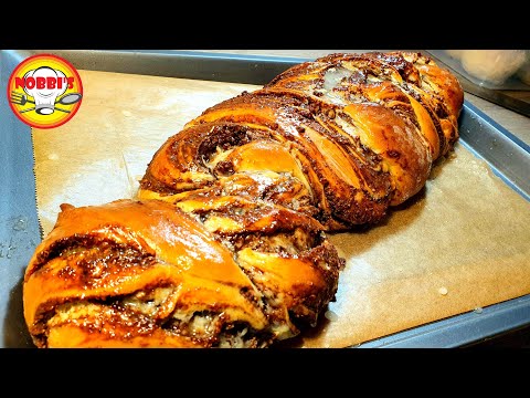 Hefe Nusszopf, fluffiges und saftiges Rezept | ganz einfaches Rezept