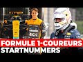 Met welk nummer rijden o.a. De Vries, Verstappen en Piastri in F1 2023? | GPFans Special