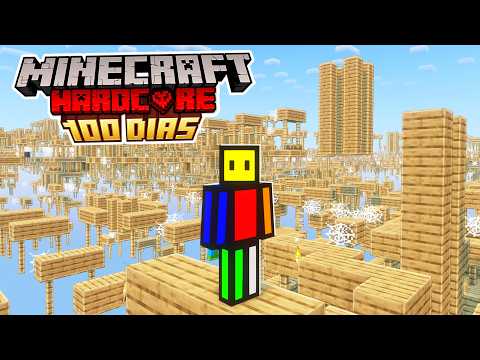 Sobreviví 100 Días en un Mundo de MINESHAFT INFINITAS en Minecraft Hardcore