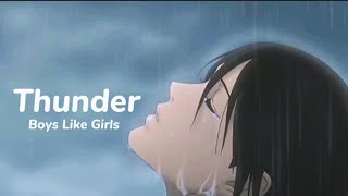 Thunder - Boys Like Girls (Slowed & Reverb)