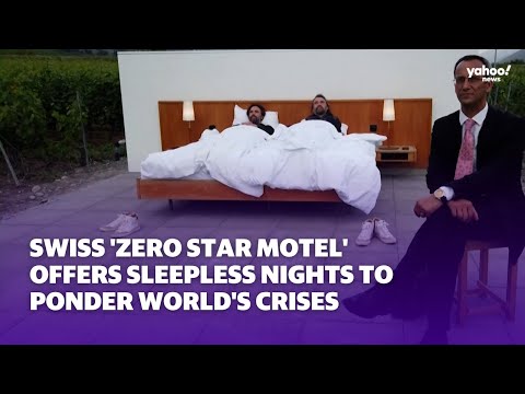 This 'zero star motel' offers sleepless nights to ponder the world's crises | Yahoo Australia