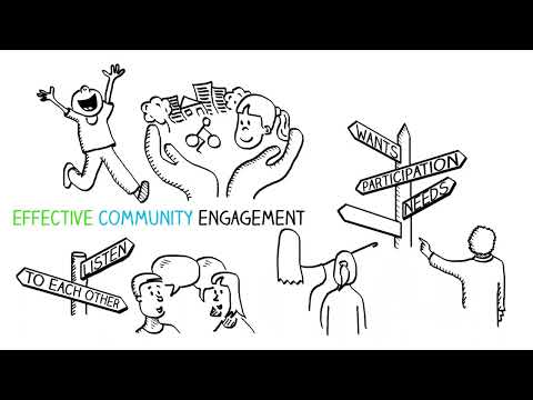 What is community engagement?