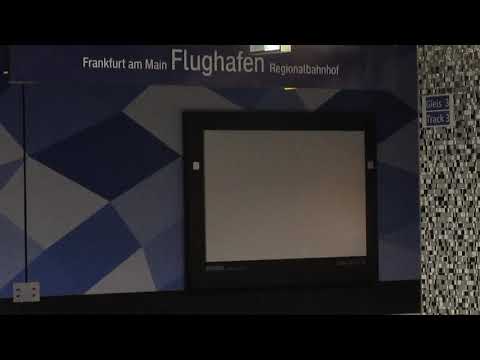 Alstom Coradia LINT Hydrogen Fuel/Diesel Train Departing  Frankfurt Am Main Flughafen !