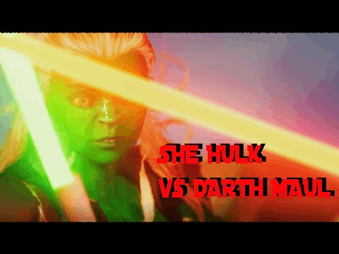 STAR WARS SHE HULK vs DARTHMAUL