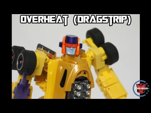 X-Transbots  MX-16 Overheat (aka Dragstrip)
