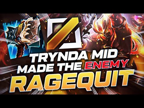 Hullbreaker Trynda Mid Made The Enemy Ragequit | League of Legends
