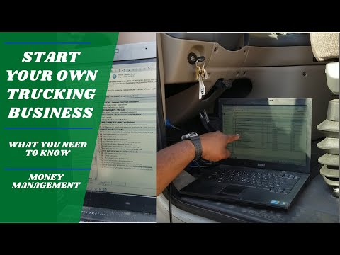 Start Your Own Trucking Business | What you need to know - Money Management